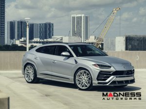 Lamborghini Urus Custom Wheels - HF-7 by Vossen - Polished Silver Lamborghini Urus Custom Wheels - HF-7 by Vossen - Polished Silver